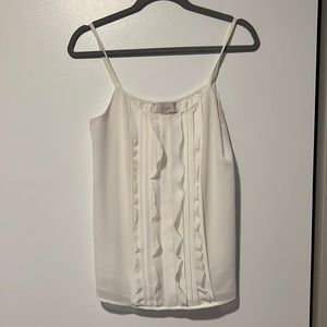 Loft pleated front cami